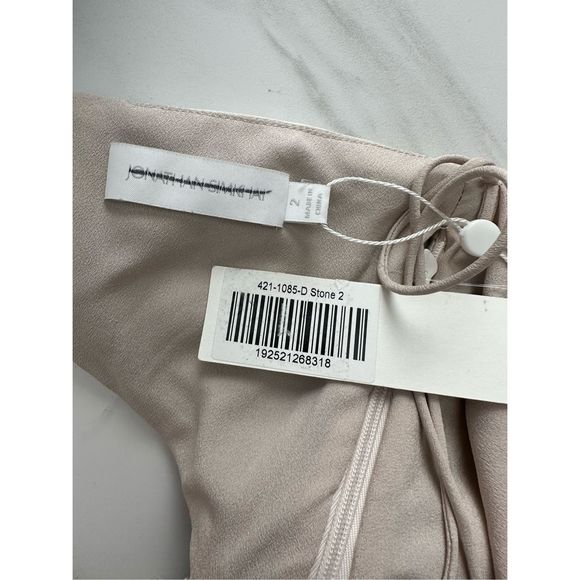 JONATHAN SIMKHAI Clementine Open Back Halter Gown - Picture 11 of 11